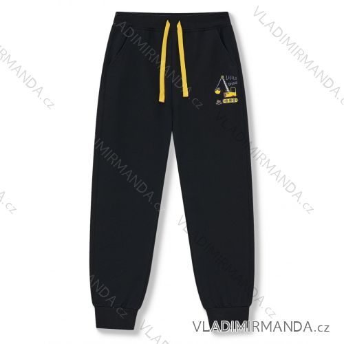 Tepláky dlouhé dětské až dorost chlapecké (104-134) WOLF T2577B/KUS