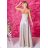 Women's long strapless party dress GORSET (34-38) POLISH FASHION PMLAM25001113-2