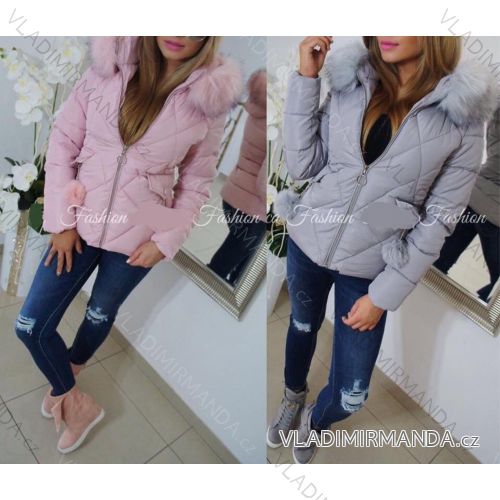 Bunda teplá dlouhá dámská (m-2xl) POLSKá MODA PM217013