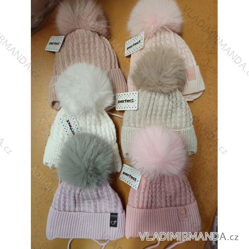 Winter hat for women, junior (one size) MADE IN POLAND PVB25001