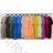 Summer dress oval short sleeve women's oversized (50/52/54 ONE SIZE) ITALIAN FASHION IM425011