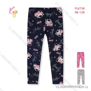 Legíny dlouhé dětské dívčí (98-128) KUGO FL6738/A