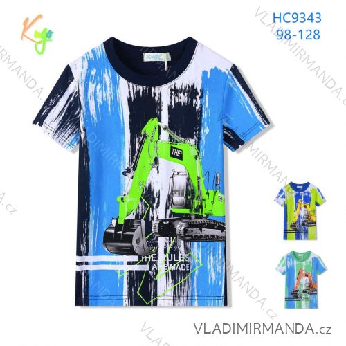T-Shirt Kurzarm Kinder Jungen (98-128) KUGO HC9343