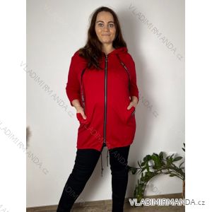 Women's Oversized Knitted Long Sleeve Sweater (S/M ONE SIZE) ITALIAN FASHION IMSN2416125