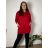 Women's Oversized Knitted Long Sleeve Sweater (S/M ONE SIZE) ITALIAN FASHION IMSN2416125