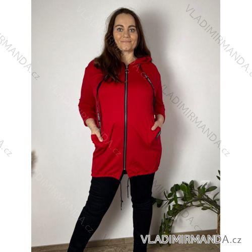 Women's Oversized Knitted Long Sleeve Sweater (S/M ONE SIZE) ITALIAN FASHION IMSN2416125
