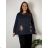 Tunika dlouhý rukáv dámská nadrozměr KARIN (XL-4XL) POLSKÁ MóDA PMWG23KARIN