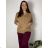 Svetr na knoflíky dlouhý rukáv dámský (XL/2XL ONE SIZE) ITALSKá MODA IM723EVELINA