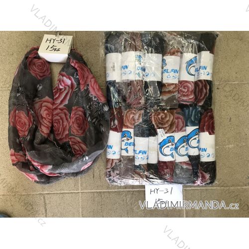 Šátek šála kruhový dámský (one size) DELFIN HY-31 D