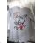 T-shirt long sleeve teen girl (134-164) GLASS BEAR 8P-7056
