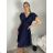 Short Sleeve Shirt Dress women (uni L-2XL) ITALIAN MODA IMS20002