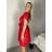 Short Sleeve Shirt Dress women (uni L-2XL) ITALIAN MODA IMS20002