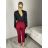 Nohavice dlhé dámske BETA (S/M/L ONE SIZE) TALIANSKA MÓDA IMPDY25MDUE23987/DR