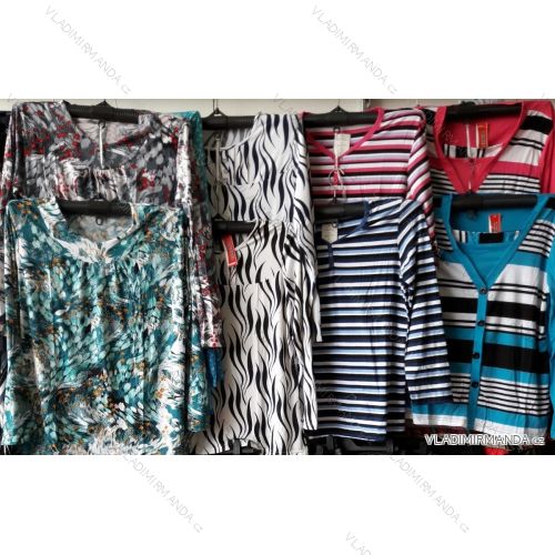 Tričko dlouhý rukáv dámské (m-2xl) WANDENG 032