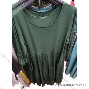 Women's Oversized Knitted Long Sleeve Sweater (S/M ONE SIZE) ITALIAN FASHION IMSN2416125