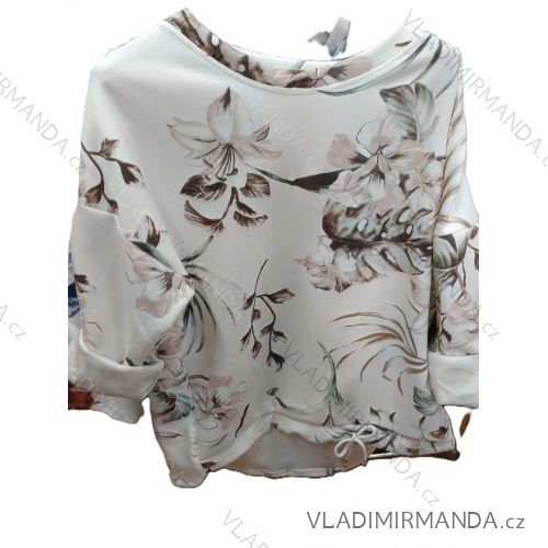 Übergroßer gestrickter Langarmpullover für Damen (S/M EINHEITSGRÖSSE) ITALIAN FASHION IMSN2416125