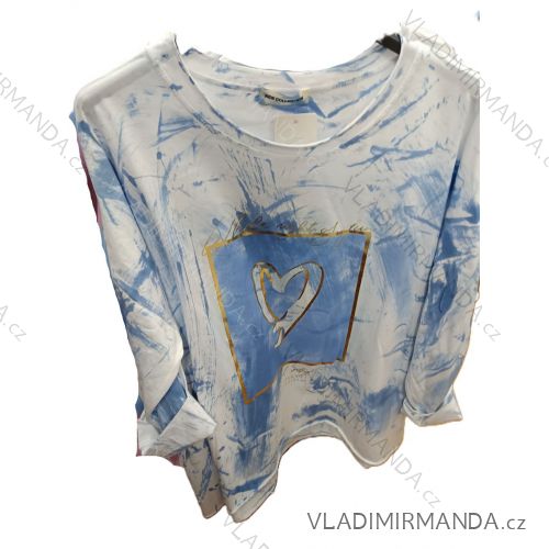 Tunika dlhý rukáv dámska (S/M/L ONE SIZE) TALIANSKA MÓDA IMSM26050