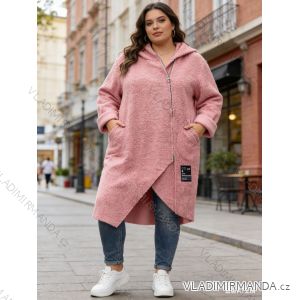 Summer dress oval short sleeve women's oversized (50/52/54 ONE SIZE) ITALIAN FASHION IM425011