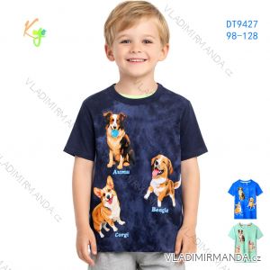 Tričko krátký rukáv dětské chlapecké (98-128) KUGO DT9427