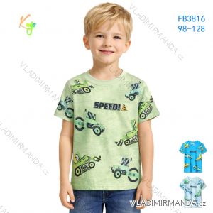 Tričko krátký rukáv dětské chlapecké (98-128) KUGO FB3816