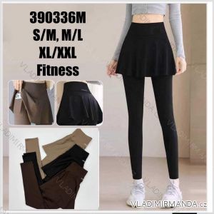 Legíny fitness se sukní dámské nadrozměr (S/M - M/L - XL/2XL) MIEGO MIE26390336M