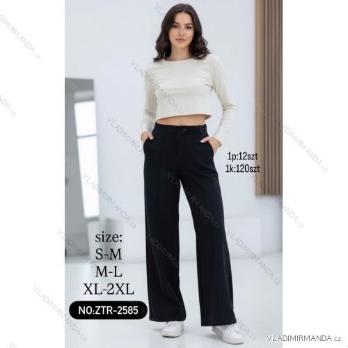 Kalhoty dlouhé outdoorové dámské nadrozměr (S/M - M/L - XL/2XL) MIEGO MIE262585