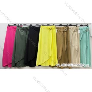 Summer dress oval short sleeve women's oversized (50/52/54 ONE SIZE) ITALIAN FASHION IM425011