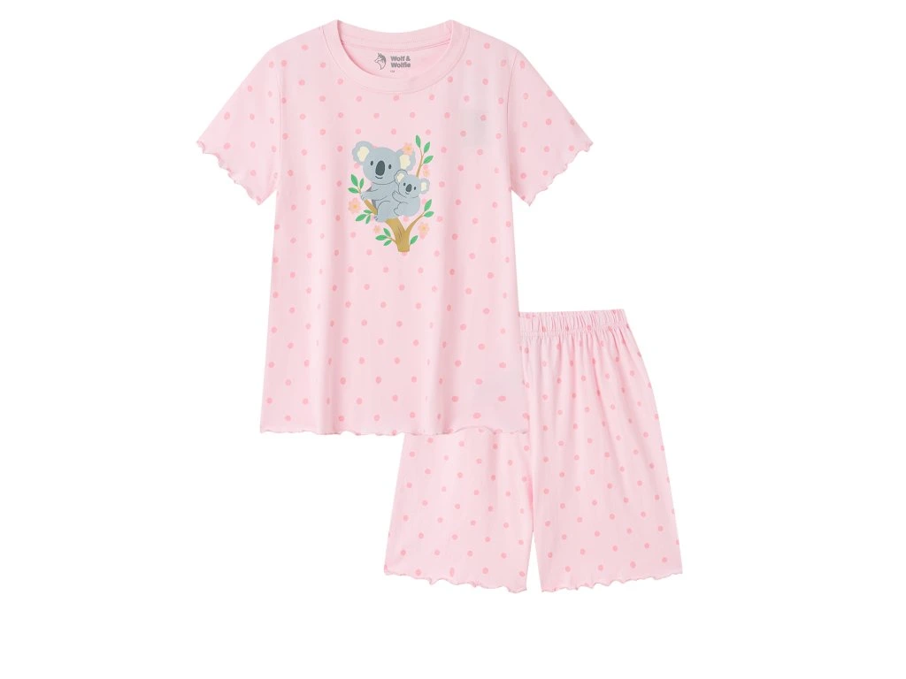 Nightgown long sleeve children's girls (140-170) WOLF S2382