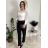 Kalhoty dámské VIKTORY (S/M/L ONE SIZE) ITALSKÁ MÓDA IMD25227