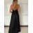 Women's Long Chiffon Short Sleeve Dress (S/M ONE SIZE) ITALIAN FASHION IMWGS231048