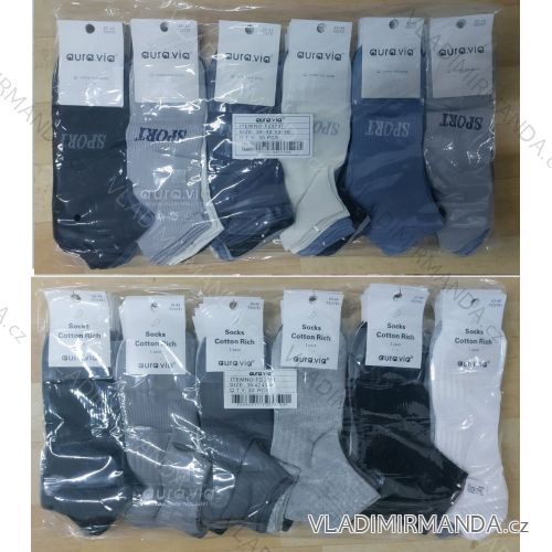 Men's cotton socks (39-42, 43-46) AURA.VIA AURA263737