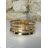 Bižuterie náramek zlatá barva dámský (19,5 cm) FASHION JEWELLERY JEW26012-4/DUR