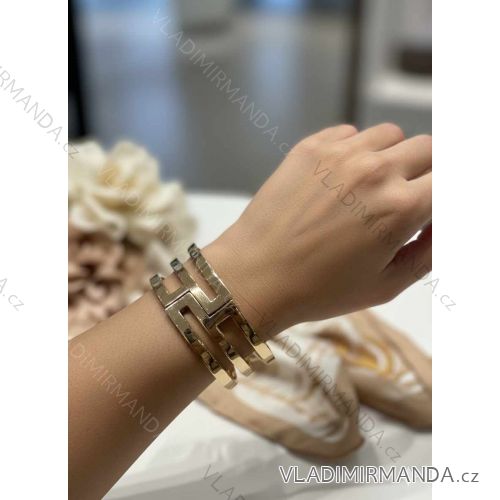 Bižuterie náramek zlatá barva dámský (19,5 cm) FASHION JEWELLERY JEW26012-4/DUR