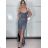 Women's short summer icecool sleeveless dress (S/M ONE SIZE) ITALIAN FASHION IMM23177 XS/S/M black