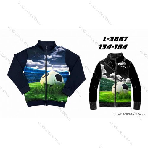 Mikina dlhý rukáv dorast chlapčenská (134-164) SEZON SEZ26L-3667