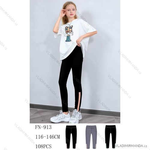 Legíny dlhé detské až dorast dievčenské (116-146) SEZON SEZ26FN-913