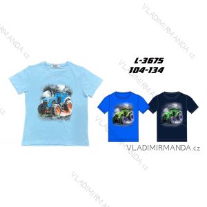 Tričko krátký rukáv dětské chlapecké (104-134) SEZON SEZ26L-3675