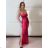 Long elegant party dress with straps for women (S/M/L ONE SIZE) ITALIAN FASHION IMPBB23B23376