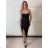Šaty elegantní společenské na ramínka dámské SARA (S/M ONE SIZE) ITALSKÁ MÓDA IMPMD2643093