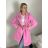 Women's Oversized Knitted Long Sleeve Sweater (S/M ONE SIZE) ITALIAN FASHION IMSN2416125