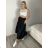 Sukně středně dlouhá dámská (S/M/L ONE SIZE) ITALSKÁ MÓDA IMWKH26945