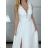 Šaty svatební elegantní společenské dlouhé bez rukávu dámské (S/M ONE SIZE) ITALSKá MóDA IMM269069-S/DU