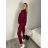 Kleid mit Knöpfen und geknöpften Damen (uni s-m) ITALIAN FASHION IM2203948