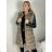 Women's fur vest (ONE SIZE) TURKISH FASHION TM11919310 L / XL Gray