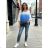 Summer dress oval short sleeve women's oversized (50/52/54 ONE SIZE) ITALIAN FASHION IM425011