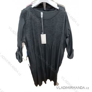 Women's Oversized Knitted Long Sleeve Sweater (S/M ONE SIZE) ITALIAN FASHION IMSN2416125