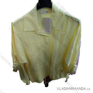 Women's Oversized Knitted Long Sleeve Sweater (S/M ONE SIZE) ITALIAN FASHION IMSN2416125