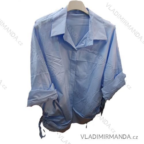 Košile klasik dlouhý rukáv dámská (S/M/L ONE SIZE) ITALSKÁ MÓDA IMSM26075