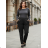 Kalhoty dlouhé dámské nadrozměr (7XL/8XL-8XL/9XL-9XL/10XL-10Xl/11XL) PMWLL252022-785