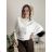 Women's Light Knitted Long Sleeve Sweater (L/XL ONE SIZE) ITALIAN FASHION IM723GALA